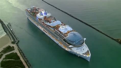 Icon of the Seas arrival: World’s largest cruise ship arrives in .